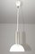 Lámpara de techo de vidrio opalino, años 60, Imagen 2
