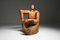 Sculptural Throne Chair, 1950s 1