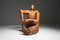 Sedia Throne scultoreo, anni '50, Immagine 1