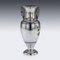 Antique 19th-Century Chinese Solid Silver & Enamel Vase by Bao Cheng, 1890s, Image 10