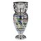 Antique 19th-Century Chinese Solid Silver & Enamel Vase by Bao Cheng, 1890s 1