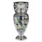 Vase Antique en Argent Massif et en Émail, Chine, 19ème Siècle par Bao Cheng, 1890s 1