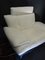 Vintage Chaiselongue aus poliertem Stahl & Leder 10