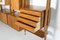 Italian Wall Unit in Beech by Gio Ponti, 1950s 10