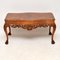 Antique Burr Walnut Queen Anne Style Coffee Table, Image 2