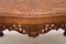 Tavolino da caffè antico in stile Queen Anne in radica di noce, Immagine 7