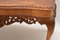 Tavolino da caffè antico in stile Queen Anne in radica di noce, Immagine 6