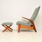 Rock ‘n’ Rest Armchair & Stool by Rolf Rastad & Adolf Relling for Gimson & Slater, 1960s, Set of 2 2