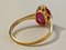 18K Glass-Filled Ruby Ring, 1966 9
