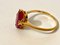 18K Glass-Filled Ruby Ring, 1966 4