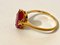18K Glass-Filled Ruby Ring, 1966, Image 4