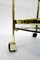 Glass and Brass Bar Trolley, 1980s 4