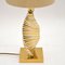 Vintage Brass & Chrome Table Lamp 3