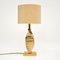 Vintage Brass & Chrome Table Lamp, Image 2