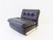 Amanta Black Leather Lounge Chair by Mario Bellini for B&B Italia / C&B Italia, 1960s, Image 6