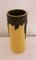 Vintage Yellow Ceramic Fat Lava Vase from Scheurich, 1960s 1