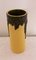 Vintage Yellow Ceramic Fat Lava Vase from Scheurich, 1960s, Image 1