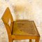 Spanish Oak and Leather Stool, 1990s, Image 8