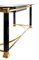 Mid-Century Italian Brass and Glass Top Desk/Writing Table, Image 6