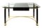 Mid-Century Italian Brass and Glass Top Desk/Writing Table, Image 1