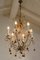 Fiorentino Chandelier With Hanging Murano Glass Drops, 1980s 10