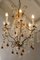 Fiorentino Chandelier With Hanging Murano Glass Drops, 1980s 12