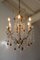 Fiorentino Chandelier With Hanging Murano Glass Drops, 1980s 16