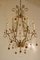 Fiorentino Chandelier With Hanging Murano Glass Drops, 1980s 1