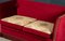 Vintage Danish Red Velour Knole Sofa, Image 18