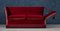 Vintage Danish Red Velour Knole Sofa, Image 6
