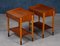 Model 148 Teak and Beech Bedside Tables by Børge Mogensen for Søborg Møbelfabrik, Set of 2, 1954 2