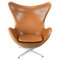 Sedia modello 3316 Egg di Arne Jacobsen & Fritz Hansen, Immagine 1