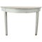 Gustavian Grey Painted Console Table, 1840s 1