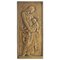 Assiette Mary Jesus en Bronze par Daniel Dupuis Belle Epoque, 1890s 1