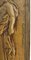 Piatto Mary Jesus in bronzo di Daniel Dupuis Belle Epoque, fine XIX secolo, Immagine 2
