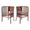 Wooden Chairs by Marcel Kammerer for Gebruder Thonet, 1910s, Set of 2 1
