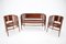 Wooden Sofa & Chairs Set by Marcel Kammerer for Gebruder Thonet, 1910s, Set of 3, Image 5