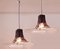 Lampe à Suspension Violette Modèle LS185 par Carlo Nason pour Mazzega 3