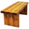 Pine Bench in the Style of Roland Wilhelmsson, Sweden, 1970s, Image 1