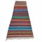 Türkischer Vintage Kilim Teppich Läufer 10