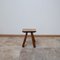 French Oak Mid-Century Low Stool or Side Table, 1950s, Image 5