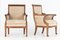 19th Century French Walnut Armchairs, Set of 2 5