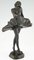 Art Deco Bronze Sculpture of a Dancer by Enrico Manfredo for Palma-Falco, Image 2