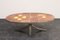 Enameled Lava Stone Coffee Table from Jean Jaffeux, 1960s, Image 1