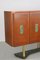 Italian Cupboard with Folding Doors and Teak Veneer, 1950s, Image 24