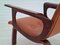 Danish Cognac Leather and Cowhide Armchair, 1970s 14