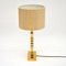 Vintage Brass and Acrylic Table Lamp 4