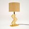 Vintage Brass and Acrylic Table Lamp 3