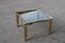 Italian Square 24K Gold Coffee Table, 1970s, Image 3