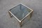 Italian Square 24K Gold Coffee Table, 1970s, Image 6